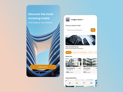 Hotel booking app