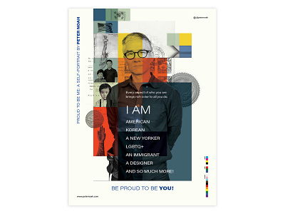 DesignLab Challenge: Proud to Be Me—A Self-Portrait designlab graphic design identity mental health poster design ux academy wellness