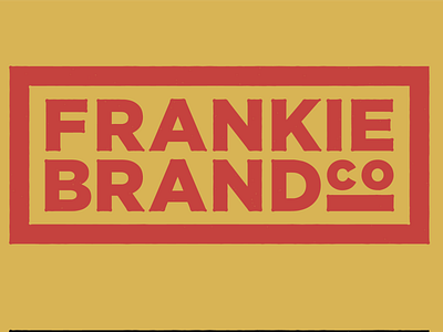 Frankie Alternative Mark branding cincinnati logo logo mark mark simple typography vintage