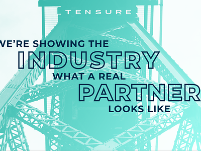 TENSURE Vision agency consulting montserrat outlines tech tensure typography vision
