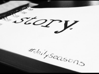 Story clouds create dailyseasons hand letter sketch sketchbook story typography