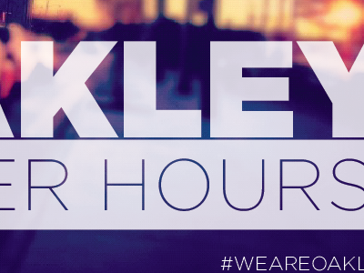 Oakley After Hours after cincinnati clean hashtag hours instagram modern oakley transparent weareoakley