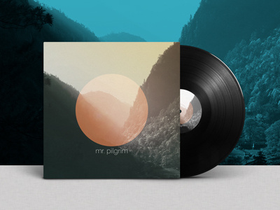 Mr Pilgrim Vinyl Album Cover Concept