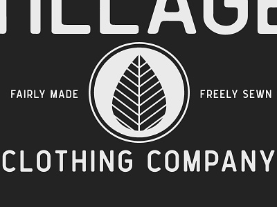 Tillage Clothing Company Logo apparel brand clothing company icon leaf logo mark modern tillage vintage