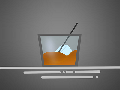 Cheers bourbon cincinnati cocktail digital illustration drawing gradient procreate tasty whiskey whisky