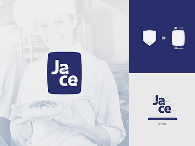Logo Jace branding custom design lettering letters logo pencil type typelovers vector