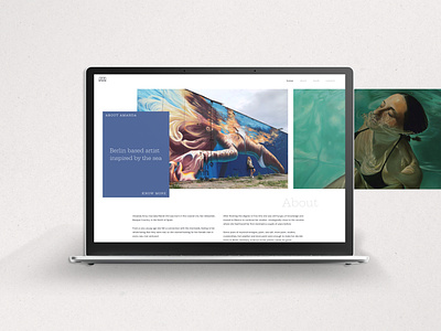Web Amanda Arrou-Tea diseñografico graphicdesgn homepage uiuxdesign ux webdesign website wordpress