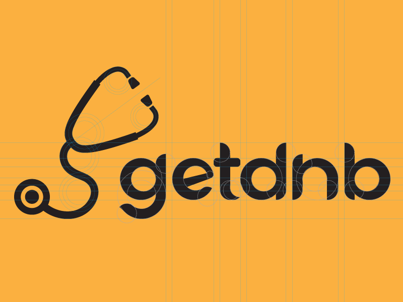 Logo for a medical app