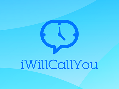 iWillCallYou app app logo clock dialog box i will call you schedule call schedule email schedule text scheduling