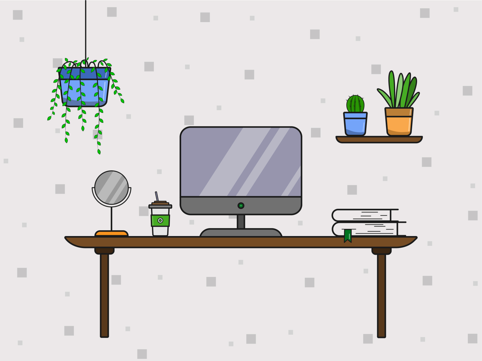 Workplace by Anna Yevdash on Dribbble