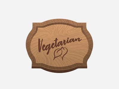 vegetarian adobe illustrator art branding design game game art game design illustration tree ui vector vectorart wood wood board