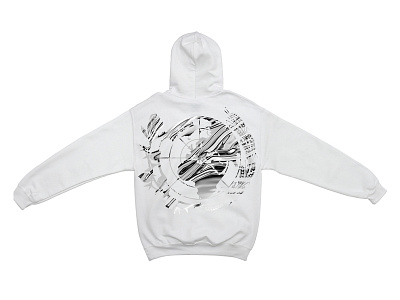 Chanson white hoodie chanson design identity illustration print print design undergculture underground
