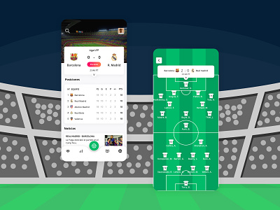 Soccer App Proposal app design futbol mobile sketch soccer ui ux
