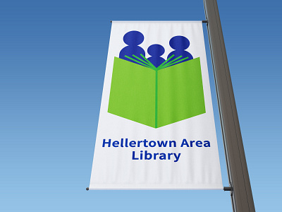 Hellertown Library Wayfinding Concept adobe illustrator adobe xd logo logo design way finding