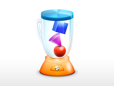 Blender Icon by Mathieu on Dribbble