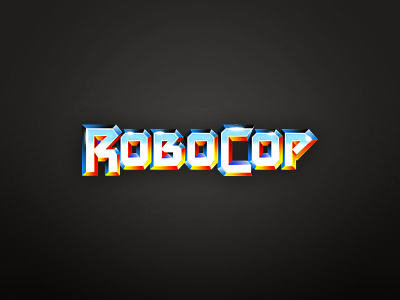Robocop logo movie oldschool robocop