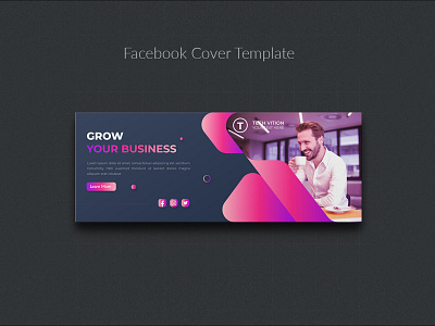 Creative business social media banner template