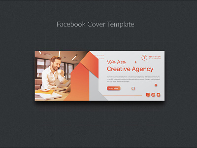 Creative business social media banner template