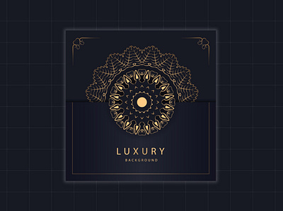 Luxury mandala background