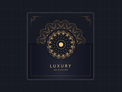 Luxury mandala background