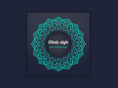 Luxury mandala background