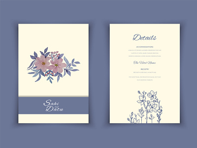 Elegant wedding invitation cards template abstract card decoration design elegant floral flower frame illustration invitation leaf luxury ornament pattern set template vector vintage watercolor wedding