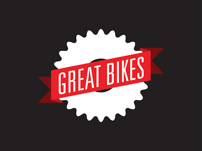 Great Bikes branding concept flat graphic design logo logo design minimal vector
