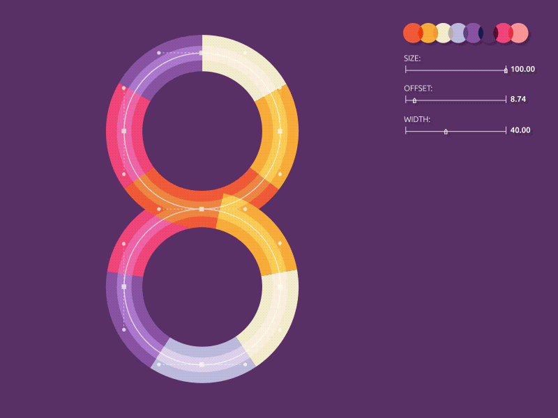 Eight shape [AEP Freebie] 8 ae aep after effects eight freebies rainbow shapes source vector