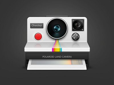 Polaroid Camera camera gui icon qiller ui