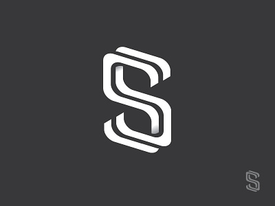 S logo character design illustration letter logo s symble
