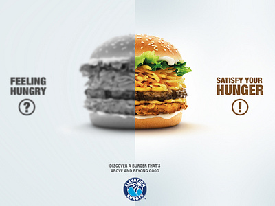 Elevation Burger billboard creative idea