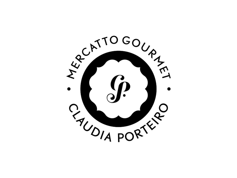 Mercatto Gourmet - Claudia Porteiro gourmet logo motion restaurant