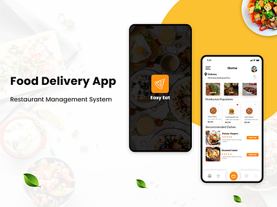 Foodgenix Food Delivery App adobe xd android design flutter food app food delivery app ios ui ux uidesign