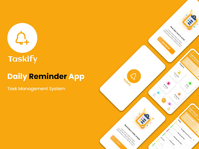 Daily Reminder App adobe xd android daily daily reminder dailyuichallenge flutter ios mobile app ui ux uidesign
