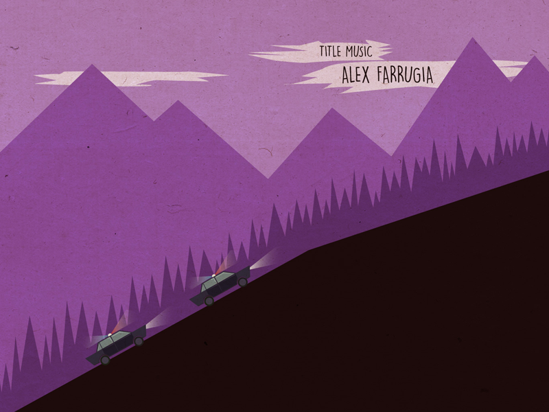 Title sequence motion illustration animation