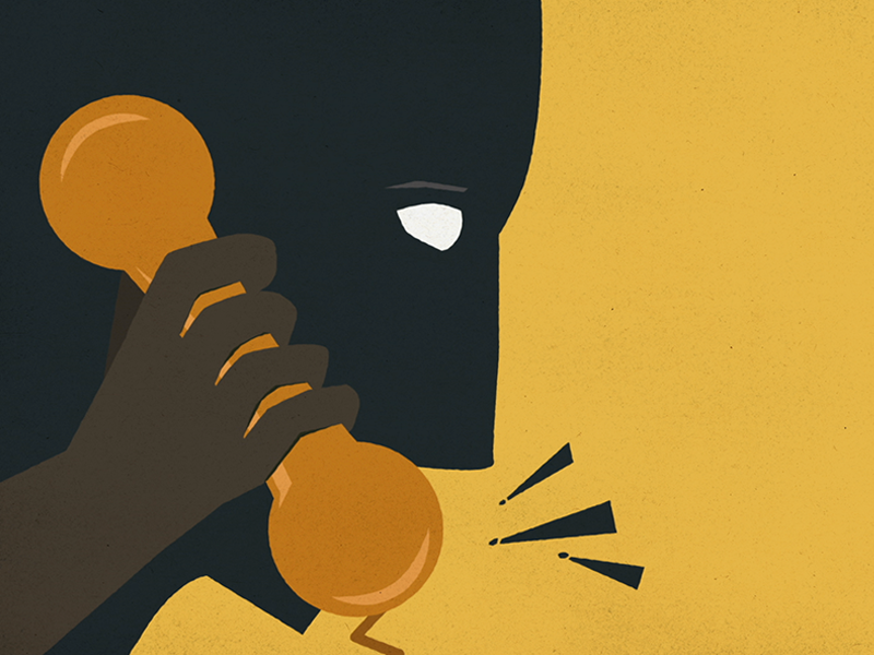 Phone Call textures silhouettes film titles motion graphics animation music design illustration art direction