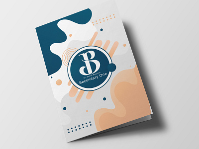 Booklet Cover background brand identity branding cover design illustration