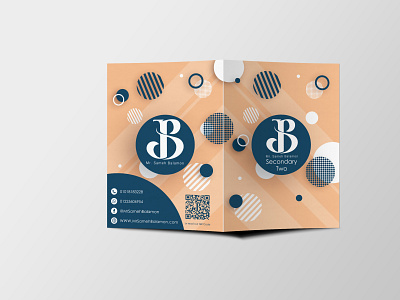 Booklet Cover background brand identity branding cover design illustration