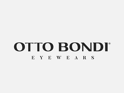 Otto Bondi behance brand branding design eyewear fashion identity logo logotype minimal tropical type warm wordmark