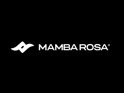 Mamba Rosa® brand branding design identity logo logo design logotype minimal type typography