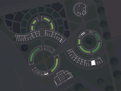 Ground Floor architecture design illustration