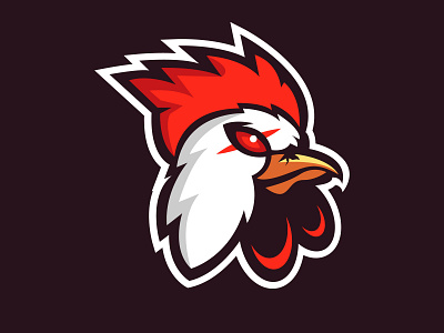 ROOSTER mascot logo
