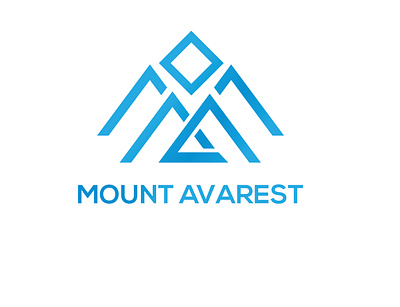 MOUNT AVAREST avarest branding business logo creative logo custom logo graphics design minimal minimalist logo mount mount avarest logo