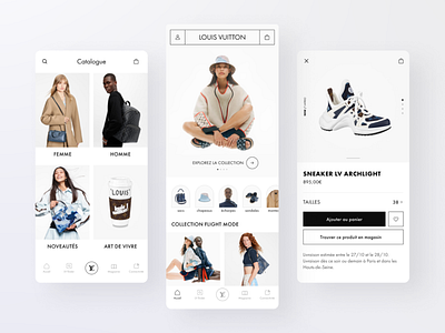 Clothing e-commerce app