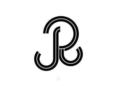 Rebound logo branding design flat icon logo minimal
