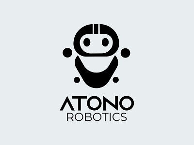 ATONO _ROBOTICS art branding flat graphic design graphic designer icon illustration logo design logodesign minimal vector