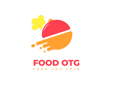 FOOD OTG_FOOD YOU LOVE art branding flat graphic design graphic designer icon identity design illustration logodesign minimal vector