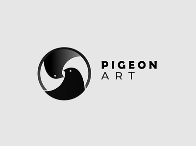 PIGEON ART art branding flat graphic design graphic designer icon illustration logodesign minimal vector