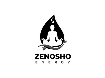 ZENOSHO_ENERGY art flat graphic design identity design illustration illustrator logo designer logodesign logos minimal typography vector