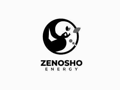 ZENOSHO_ENERGY art branding flat graphic design identity design illustration logo design logos minimal typography vector